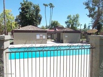 View of pool area