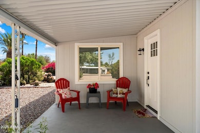 Welcoming porch