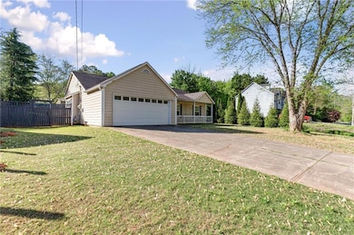 Large front yard with ample space!