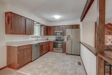 Open Kitchen with Stainless Steel Appliances That 