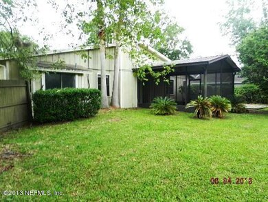 Rear backyard