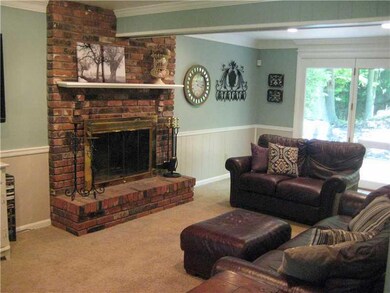 Family Room. open to the kitchen and back deck thi