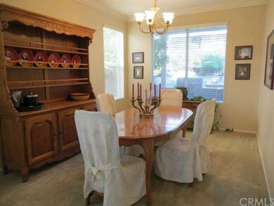 Large formal dining room area
