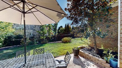 Very private patio area