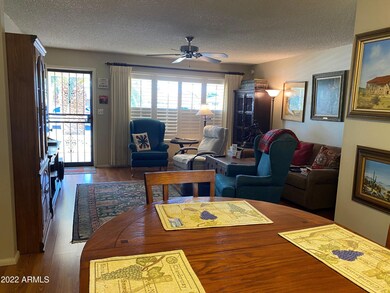 Living Room from Dining Room View