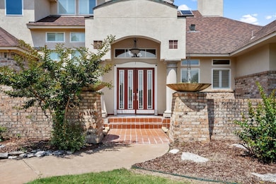 Grand entry with double doors.