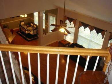 View of Living Room and Breakfast Room from the 2nd Story