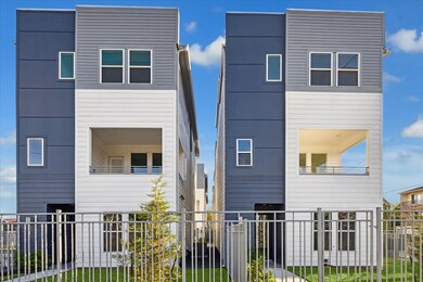 Contemporary single-family homes with sleek, moder