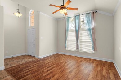 Walk into a formal living and dining room area!