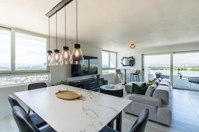 Dining/ Living Room Area with lagoon views
