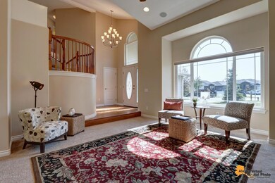 South-facing living room