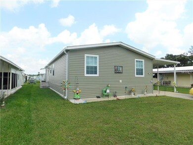 Side view of home.