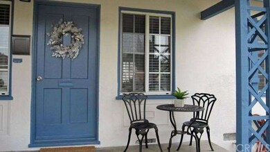 Cute front patio