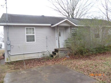 Rear view of home