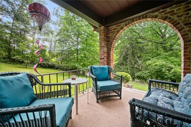 Cozy front porch