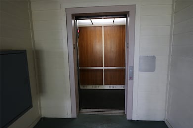 Elevator right down the hall