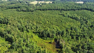 Aerial overview of property's location with a fore