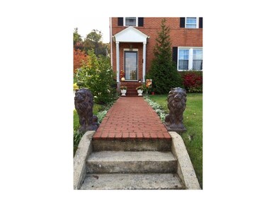 Front walk way welcomes you