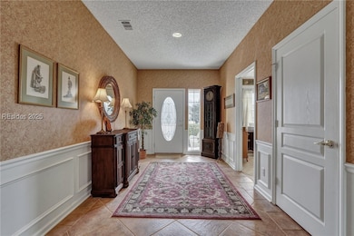 Spacious foyer