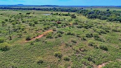 Aerial view of sparsely populated area