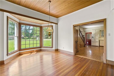 Dining Room! Beautiful windows!! Beadboard ceiling
