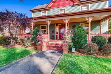 Enjoy entertaining on a big wrap-around porch.