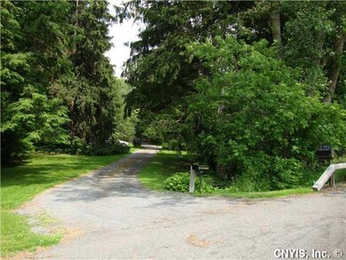 View The driveway is heavily treed from the street
