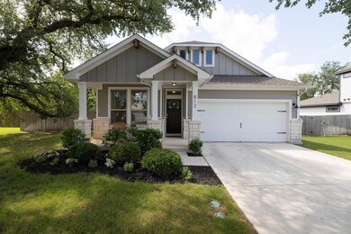 Craftsman house featuring board and batten siding