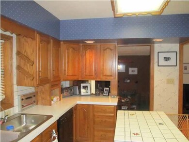 Wood cabinets
