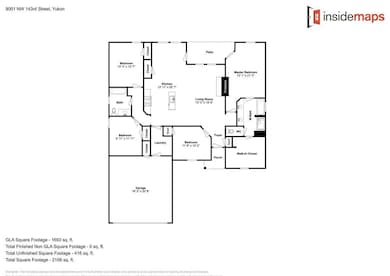 View of floor plan / room layout