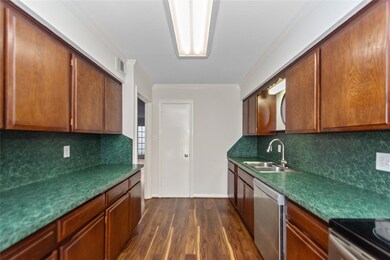 Tons of space and storage in this galley kitchen