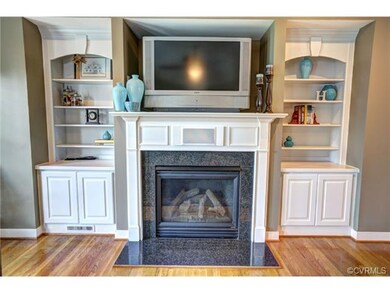 Gorgeous Built-in Cabinetry in Family Room
