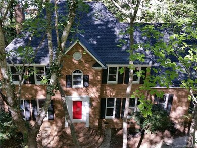 View from above the trees.  Roof is in excellent c