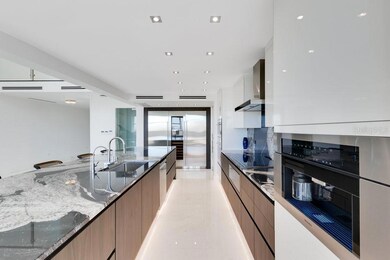 Fully equipped with top-tier Sub-Zero refrigerator and Sub-Zero wine storage,  Miele warming drawer and Miele coffee system.