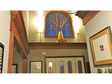 Foyer with Paladian Window
