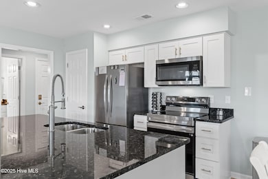 kitchen with large island