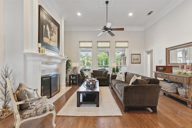 View of pool and backyard from the entryway and living room.