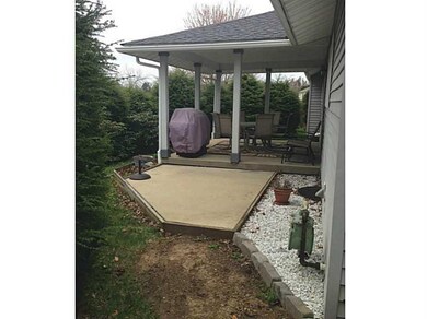 Patio/Deck. Covered back patio with an area for sun exposure.