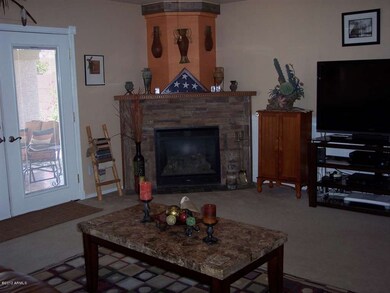 Gas Fireplace in Family Room