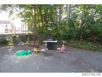 Paved play area