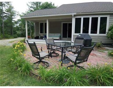 Patio/Deck. Another view of the back...