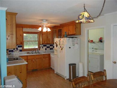 Kitchen - Freshly painted eat in kitchen with all 