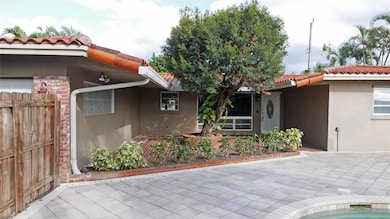 Spacious home with a courtyard to relax in