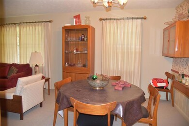 Formal dining area