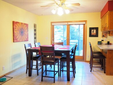 Informal dining is good sized with great access to