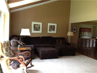 Living Room. Up a few stairs to the left of the fr