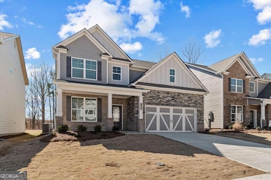 Beautiful Stone and Brick Elevation with Full Fron