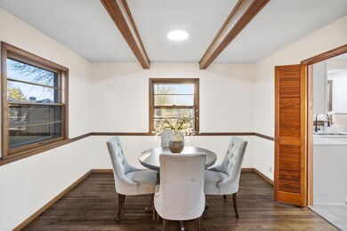 Main level: dining room