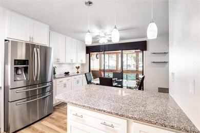 By removing a wall, the sellers were able to add t
