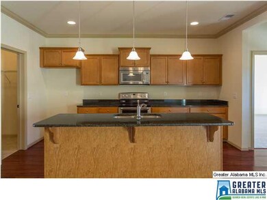 Front view of the kitchen